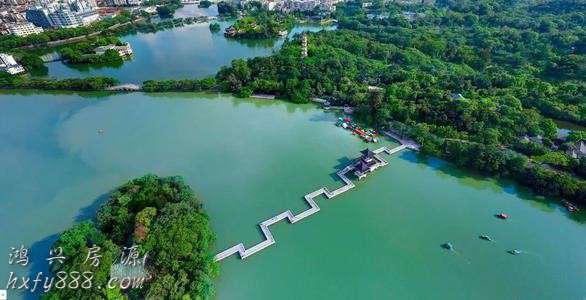 坐拥惠州九成生态资源，一江一湖一河，五公园环绕